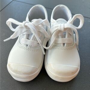 Keds Toddler Champion Lace Toe Cap sneaker, size 5